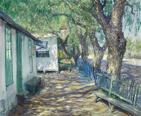 San Gabriel Road by Guy Rose