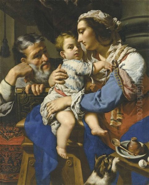 The Holy Family by Alessandro Rosi