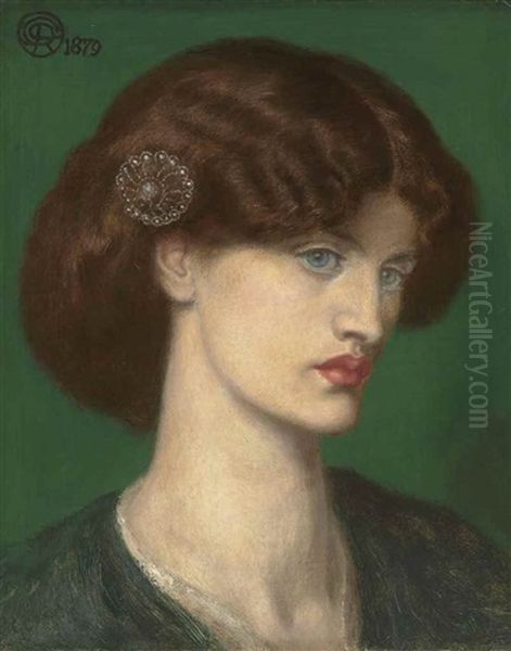 Beatrice: A Portrait Of Jane Morris by Dante Gabriel Rossetti