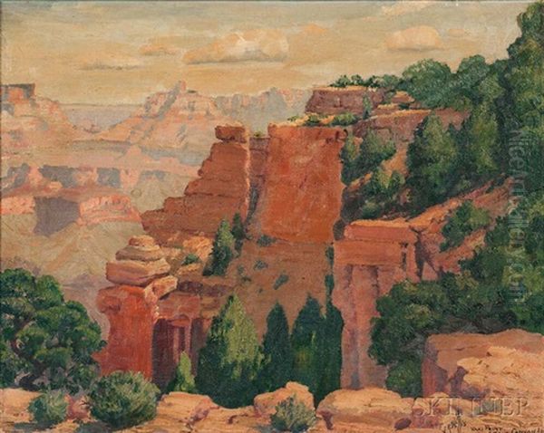 Yaki Point, Grand Canyon by Joseph Anne Jules le Roy