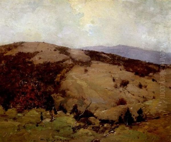 Hillside Landscape by Chauncey Foster Ryder