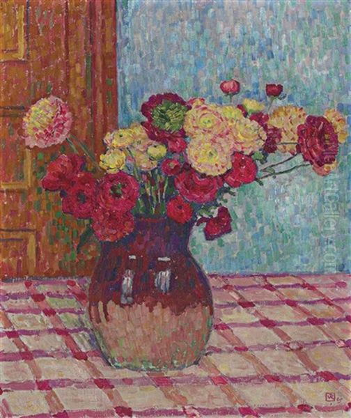 Vase De Fleurs (renoncules) by Theo van Rysselberghe