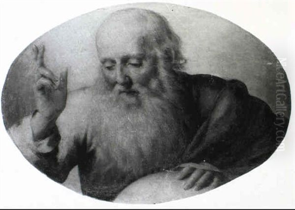 Dio Padre Benedicente by Andrea Sabbatini