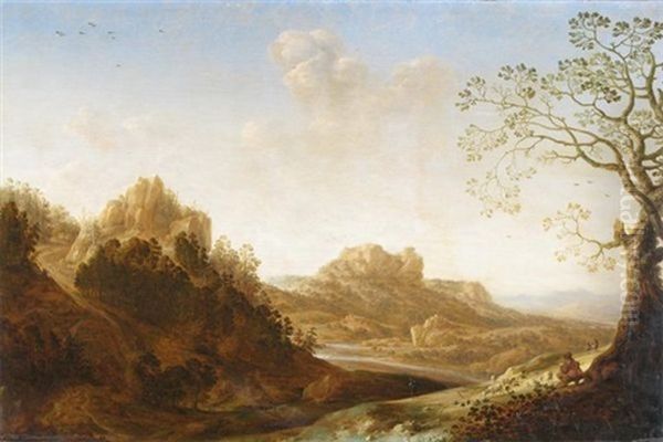 Extensive River Valley by Herman Saftleven