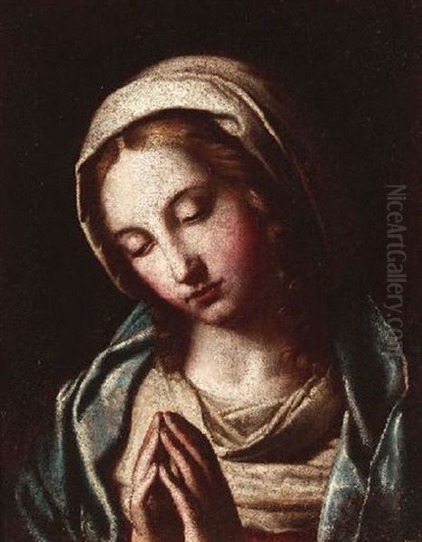 Die Betende Maria by Giovanni Battista Salvi (Il Sassoferrato)