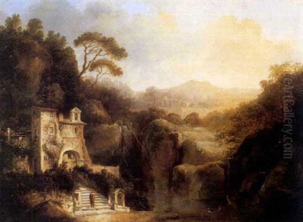 Ermitage Sur Une Route D'italie by Josephine Sarazin de Belmont