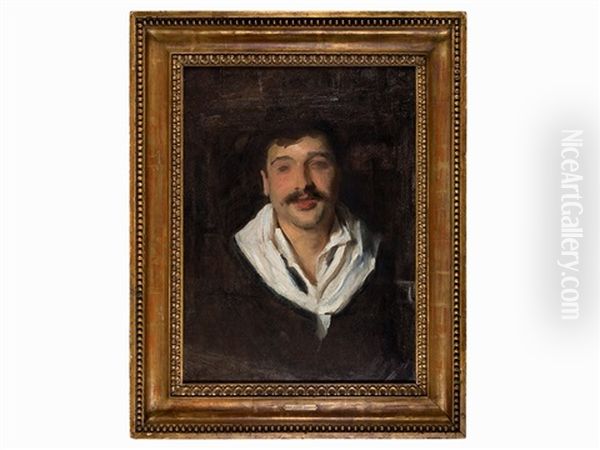 An Italian Model by John Singer Sargent