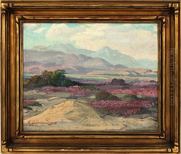 Desert Sand Verbena by Fred Grayson Sayre