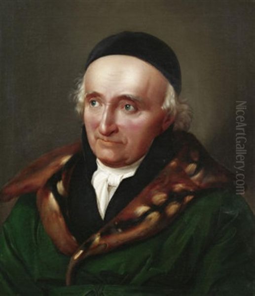 Portrat Des Gottfried Von Schadow by Friedrich Wilhelm von Schadow