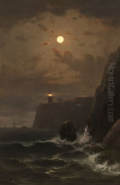 Point Bonita Lighthouse by Frederick Ferdinand Schafer