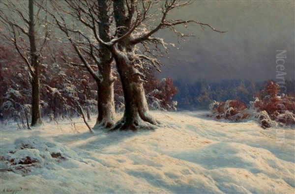 Winter Landscape by Andrej Nikolajevich Schilder