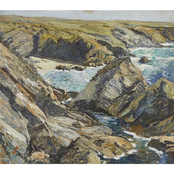 A Rocky Coastline by Walter Elmer Schofield