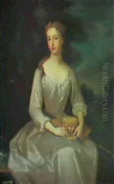 Portrait Of A Lady (mary Fermor, Wife Of Sir John Wodehouse?) by Enoch Seeman