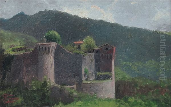 Rovine Nel Paesaggio by Pietro Senno