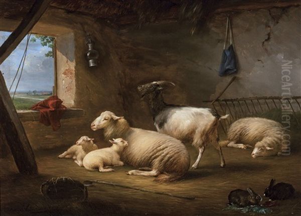 The Stable by Franz van Severdonck