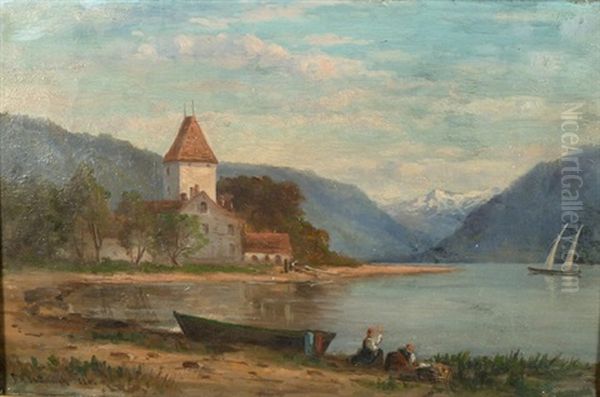 On Lake Geneva by Frank Henry Shapleigh