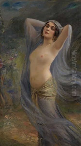 A Nymph by Victor Karlovich Shtemberg