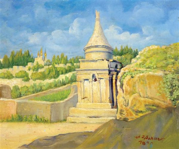 Tomb Of Avshalom by Aharon Shaul Shur