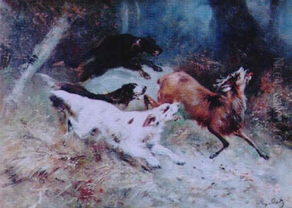 The Deer Hunt by Vyacheslav Grigor'evich Shvarts