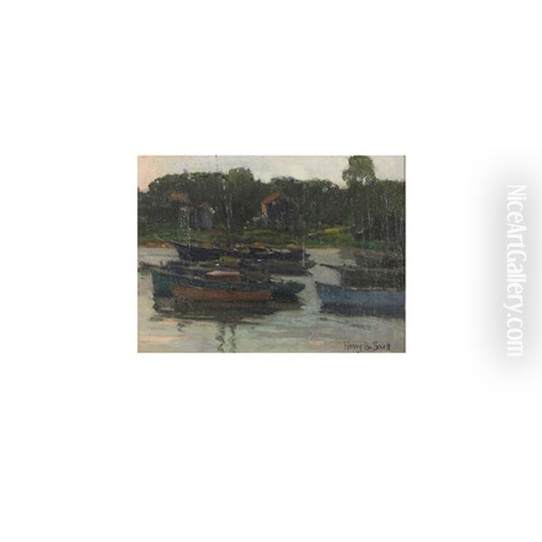 Untitled (boats) by Henry Bayley Snell