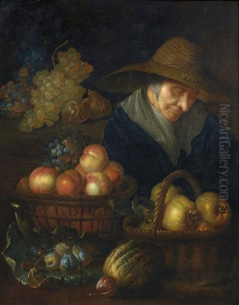 A Fruit Seller by Peter (Petrus) Snyers