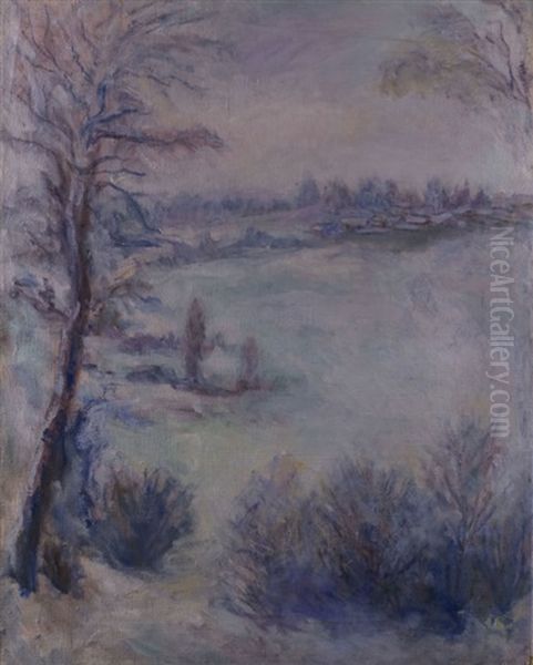 Winterlandschaft by David Petrovitch Sterenberg