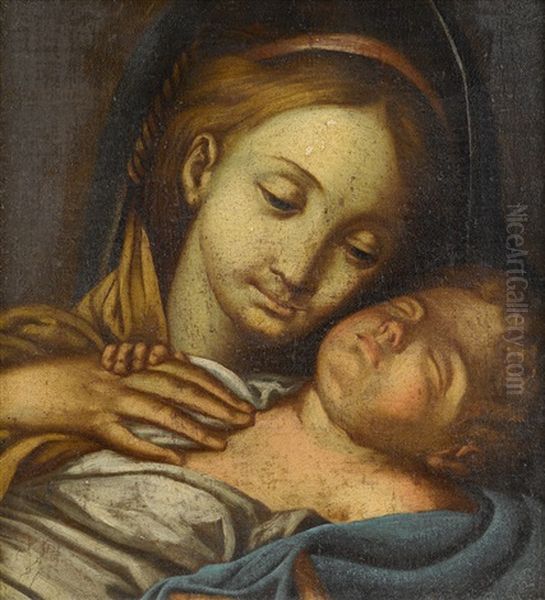 Madonna And Child by Ignaz Stern