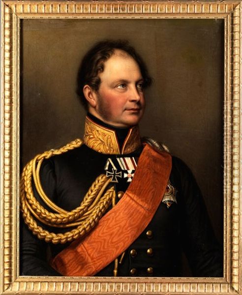 Portraitbildnis Konig Friedrich Wilhelm Iv. Von Preussen by Joseph Karl Stieler