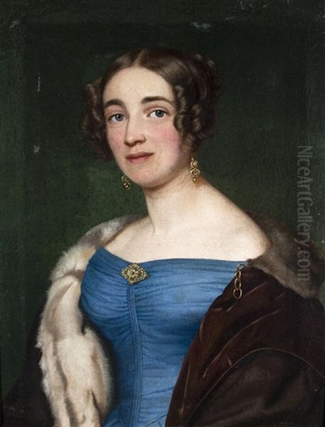 Portrait Countess Lazansky by Franz Seraph Stirnbrand