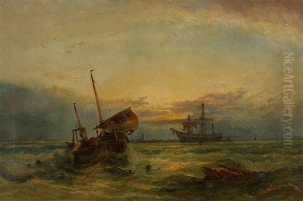 Seascape by Ralph Reuben Stubbs