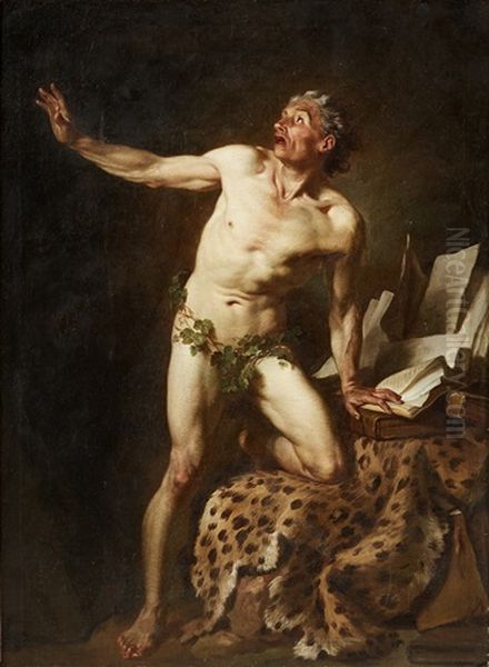 Study For St. Jerome by Pierre Hubert Subleyras