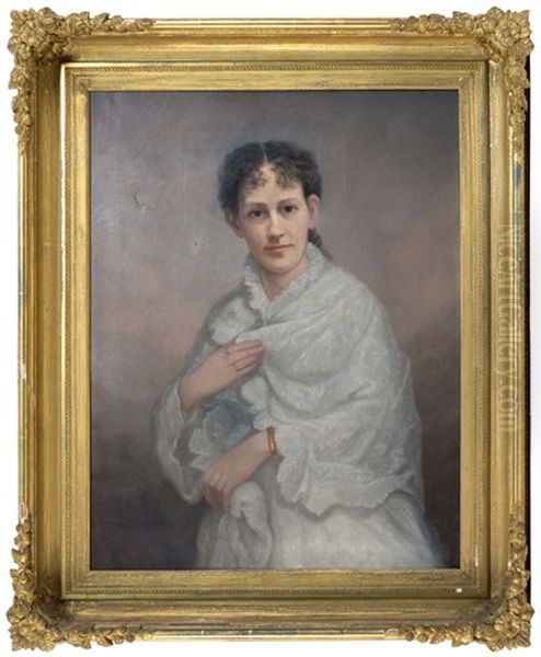 Portrait Of A Woman by Ulysses Dow Tenney