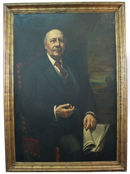 Portrait Of Dr. Frederick E. Hyde by George Burroughs Torrey