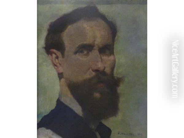 Self Portrait by Adolphe Valette