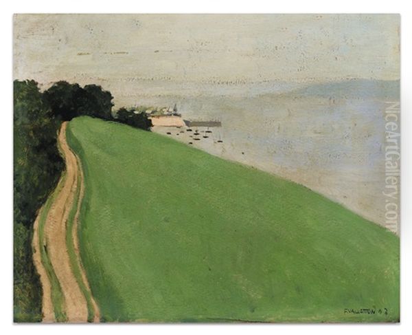 La Route D'honfleur by Felix Vallotton