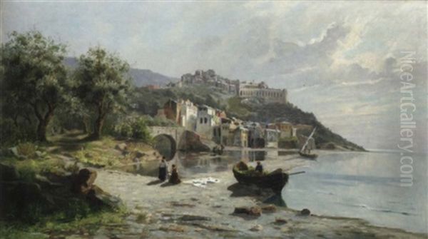 Ligurische Kustenlandschaft by Giacomo Varese