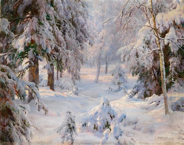 Wintersonne by Ivan Augustovitch Veltz