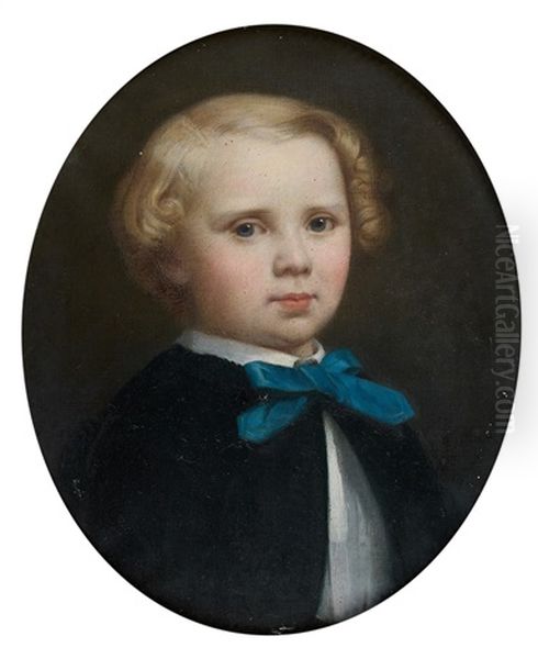 Portrait De Maurice Cornuau by Auguste Jean Baptiste Vinchon