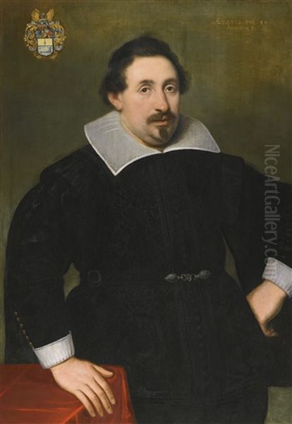 Portrait Of Henri Moens by Cornelis De Vos