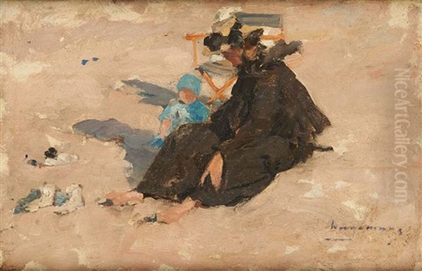 Les Plaisirs De La Plage by Maurice Wagemans