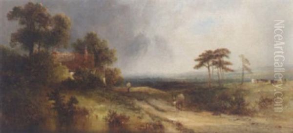 On Hampstead Heath by William Archibald Wall