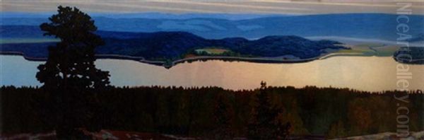 Sommarmorgon, Varmland by Hilding Werner