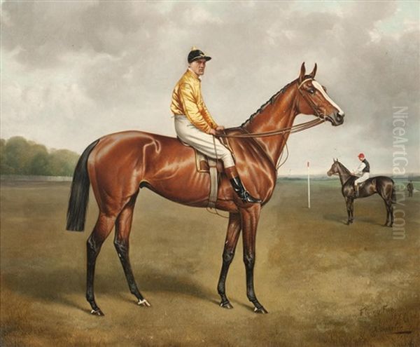 Flying Fox With Jockey Up, 1899 by Alfred Wheeler