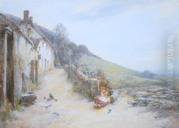 Early Spring, Sellars Wood, Branscombe, East Devon by John White