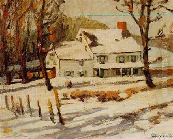 New England Landscape by Sidney Miller Wiggins