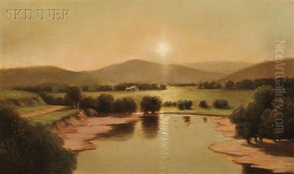 Genesee Valley Sunset by Lemuel Maynard Wiles