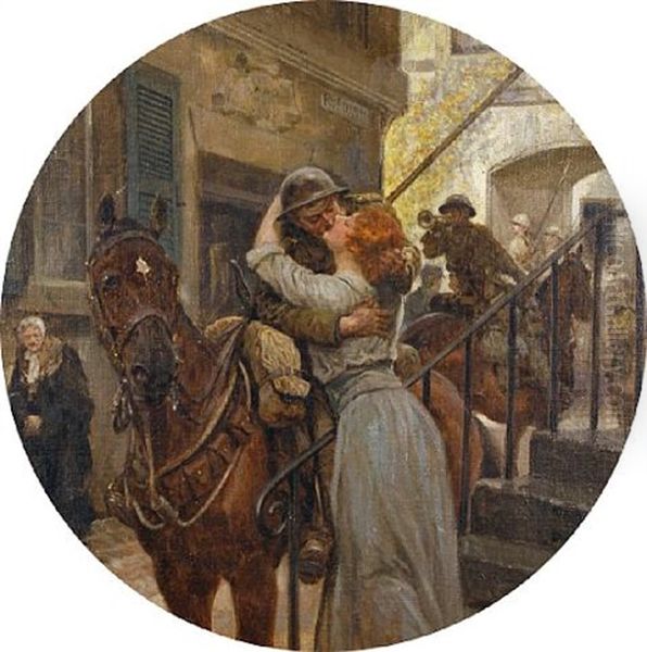 The Returning Soldier by Richard Caton Woodville Jr.