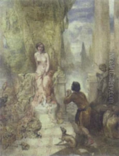 Triumph Of Love by Thomas Woolner