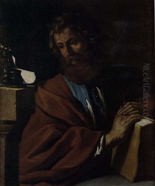 Saint Luke by Benedetto Zalone