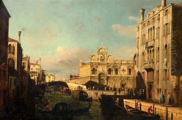 The Scuola Grande Di San Marco And The Campo Santi Giovanni E Paolo, Venice by Francesco Zanin